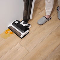 Aspirateur à sec et humide-Machine à nettoyer les sols, aspirateur vadrouille tout en un, vadrouilles électriques pour le nettoyage des sols durs