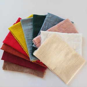 Lot de 4 serviettes carrées à franges en coton 100% réutilisables, tissées à la main, faciles d'entretien, lavables, nappe de table de mariage, style américain - Product Image 6