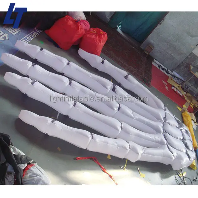 Light Halloween inflatable skeleton inflatable adornment Inflatable monster bone H204