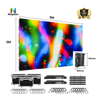 4m X 3m Panneau Led Grand support intérieur extérieur Location de scène Affichage Led Écrans de signalisation numérique