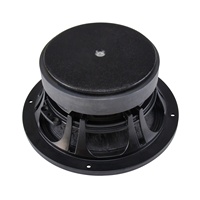 Haut-parleur médium-grave de voiture 6,5 pouces 600W 4 Ohm 92dB de sensibilité, haut-parleur de milieu de gamme pour mise à niveau du système audio stéréo de véhicule