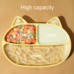 Offre Spéciale : Ensemble d'assiettes en silicone à motif de dessin animé pour bébés et tout-petits – Étanche, qualité alimentaire, avec ventouse, écologique et compatible lave-vaisselle - Product Image 3