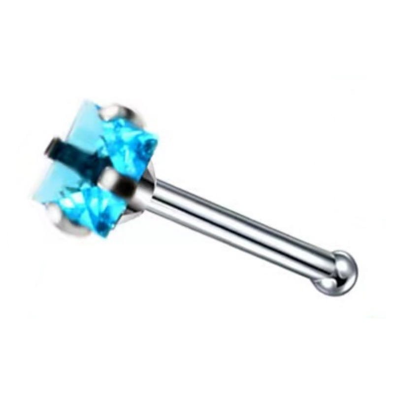 Blue pin-circular