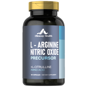 L-Arginine L-Citrulline Précurseur d'Oxyde Nitrique Supplément d'Acides Aminés Énergisant à Base de Plantes 90 Capsules Végétaliennes Naturelles - Product Image 1