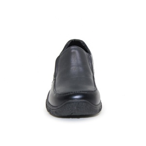Zapatos de cuero negro ligeros para niños, mocasines informales sin cordones, para la escuela, venta al por mayor - Product Image 3
