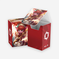 Lot de cartes de combat Runes authentiques avec étui de rangement et pochettes de protection pour collectionneurs et revendeurs