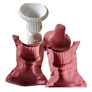 Cetakan Pot Beton Plastik Injeksi Precast untuk Bangku Beton Semen Batu untuk Taman dan Halaman Luar Ruangan - Product Image 1