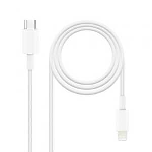 Cable USB-C de 1.0 m, transferencia rápida de datos y carga, ideal para dispositivos y conexiones versátiles. - Product Image 1