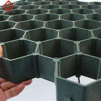 Grille en plastique HDPE pour système de renforcement du sol, allée, route en béton, gazon