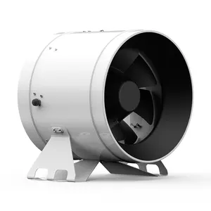 Sensor 12 inç yüksek hava akımı basınç fan hava temizleyici temizleyici eksenel fan
