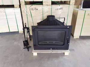 Insert de <span class=keywords><strong>Cheminée</strong></span> en Acier pour Brûlage de Bois, Chauffage Traditionnel, Télécommande, Utilisation Intérieure et Extérieure pour Hôtels - Product Image 2