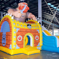 Utilisation familiale petit videur gonflable enfants sautant csatle avec toboggan chine trampoline gonflable à vendre