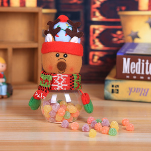 <b>Gift</b> New Year Christmas Candy Jar Christmas Decorations for Home Child Kids Storage Bottle Santa Bag <b>Sweet</b> Christmas <b>Box</b> - Product Image 3