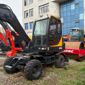 HYUNDAI HW60 Versatile Wheel <b>Excavator</b> with Attachments for Urban Tasks - Product Image 4