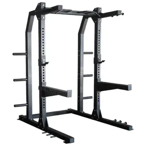 Hot Sale Multifunktion ales Power Rack Kommerzielles Squat Rack Dicke 3mm Gewichtheben Half Rack Gym