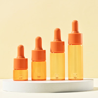 Astinlash Petit flacon compte-gouttes macaron en verre cylindrique coloré pour essence et huile essentielle 5ml 15ml 20ml Usage domestique