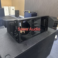 Boîtier de haut-parleur vide en plastique HDL 20-A, double 10 pouces, pour enceinte active Line Array