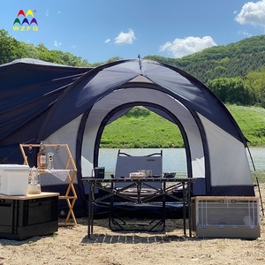 Abris personnalisé Minivan <span class=keywords><strong>tente</strong></span> <span class=keywords><strong>de</strong></span> <span class=keywords><strong>toit</strong></span> Suv couverture grand glamping imperméable dôme cabine voiture tentes pour tentes camping en plein air - Product Image 2
