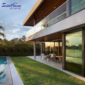 Cửa hàng cà phê thanh sử dụng chất lượng cao nhiệm vụ nặng nề rõ ràng Anodized nhôm lối vào Swing Glass màu xanh màu <span class=keywords><strong>Tint</strong></span> cửa - Product Image 5