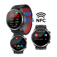 Nuovo Smartwatch S26 AMOLED con Monitoraggio Fitness in Tempo Reale, Impermeabile, ECG, NFC, Chiamate Bluetooth