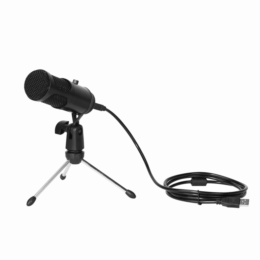 Offre Spéciale Haute Qualité Condensateur USB Ordinateur Micro Studio Enregistrement Radiodiffusion Micro avec Pied De Micro USB micro