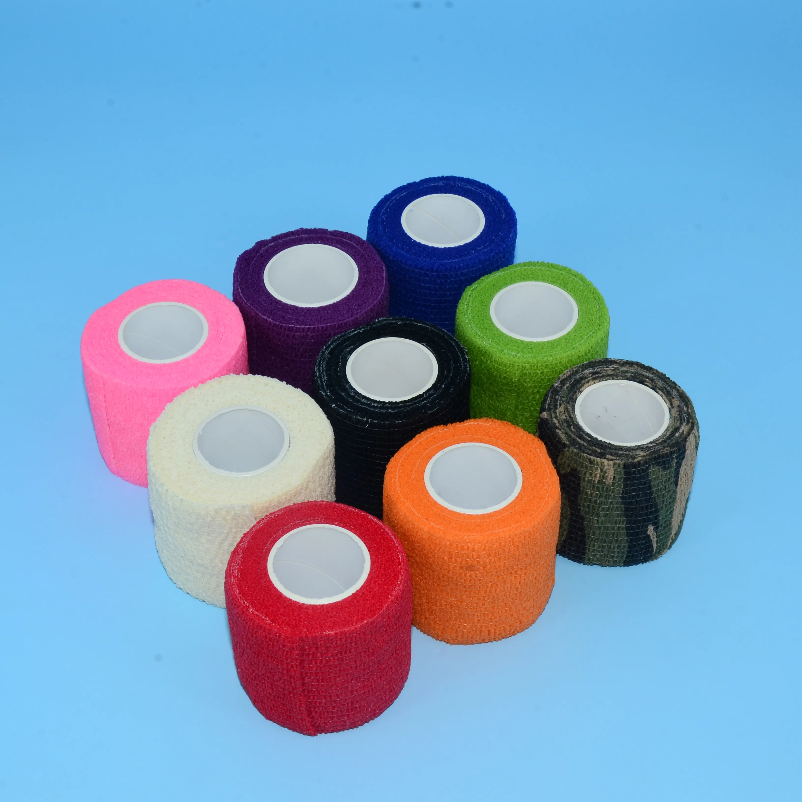 Guarddent Disposable medical cohesive self-adhesive bandage sterile tattoo grip elastic bandage cohesive tape