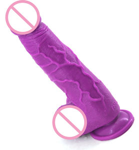Volwassen Speelgoed Groothandel 9.84 Inch G-Spot Stimulatie Levensechte Cock Vagina Anale <span class=keywords><strong>Sex</strong></span> Toy Faak Zachte Realistische Dildo Met zuignap - Product Image 6