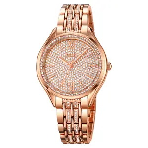 Luxury Skmei 2030 Citizen Movement Diamond Wristwatch Women Full Diamond Ladies Quartz Watch