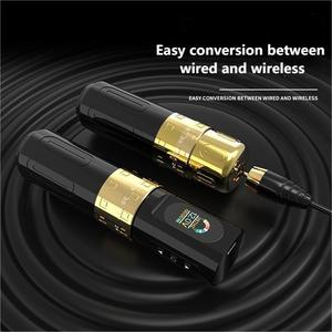 Máquina de Tatuar Inalámbrica de Acero Inoxidable de Alta Calidad, Pluma con Batería de Litio Compatible con Cartuchos, Equipo de Tatuaje de Bajo Ruido - Product Image 3