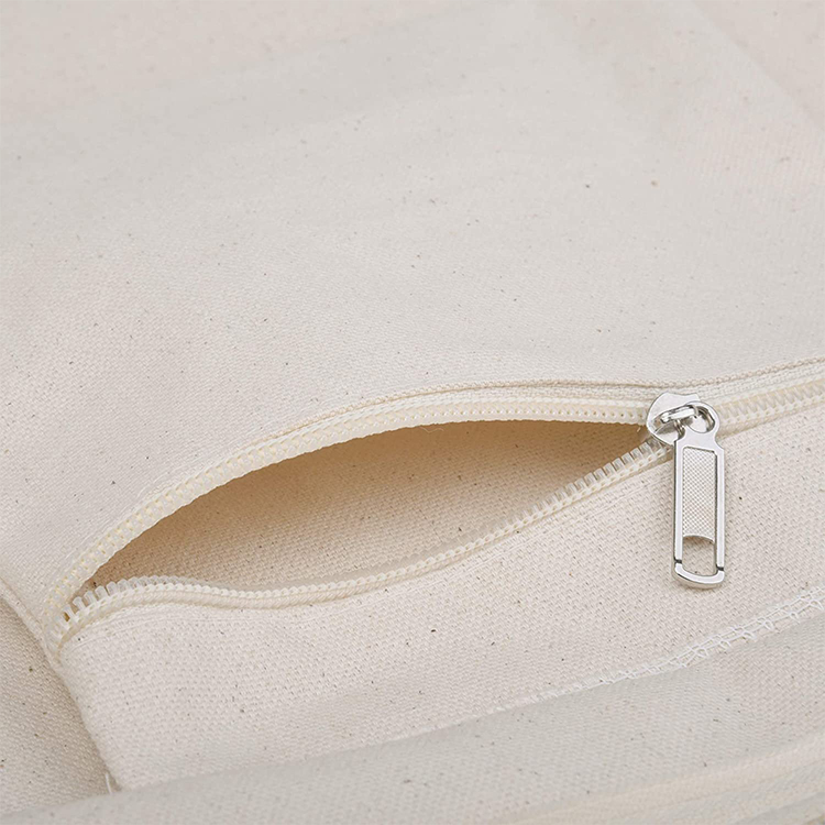 High Quality Blank Custom Print 12oz Natural Cotton Canvas Shopping Tote Bag with Logo