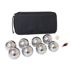Juego de <span class=keywords><strong>Petanca</strong></span> Francés ZQURE, Juego de Bolos de Jardín, Juego de 8 Bolas con Bolsa de Espuma, Acero Q159 Resistente al Óxido - Product Image 4