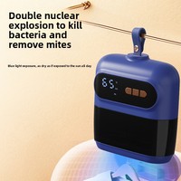 Nouveau sèche-linge portable mini avec chauffage PTC, puissance 500W, pliable pour les voyages, design compact, machine à sécher pour la maison et le dortoir