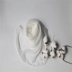 Hot Selling Hangzhou Hangzhou Comfortable Breathable Silk Chiffon Long Scarf