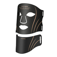 Masque facial LED portable Collagen Boost, lumière bleue, masque de beauté multifonctionnel, lumière rouge, masque facial LED électrique professionnel