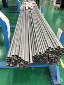 Tubo de Intercambiador de Calor de Aleación de Níquel SASA ALLOY C4 EN 2.4610 EN10204 3.2 SCH20/SCH30 con Acabado Decapado/Chorreado - Product Image 3