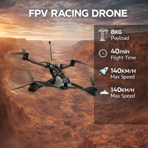 Dron FPV Spider RC Precio de Fábrica, Pantalla de 7 Pulgadas, Transmisión ELRS 915 <span class=keywords><strong>5</strong></span>.8G, Cámara Servo, Distancia de Vuelo de <span class=keywords><strong>5</strong></span>-10 <span class=keywords><strong>km</strong></span>, <span class=keywords><strong>30</strong></span>-40 <span class=keywords><strong>Minutos</strong></span> - Product Image 3