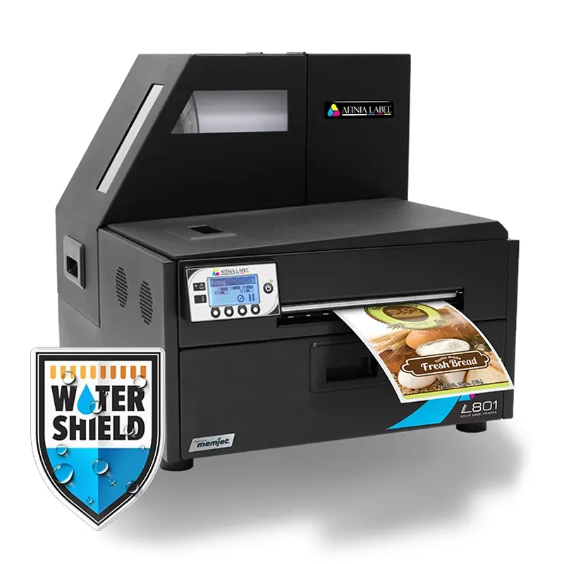 Afinia L80, superventas, máquina impresora de inyección de tinta Digital Memjet, equipo de impresora de alta demanda para impresión de etiquetas de alimentos y bebidas