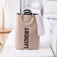 Panier à linge sale en tissu Oxford robuste commercial panier à linge pliable Keranjang panier à linge pliable