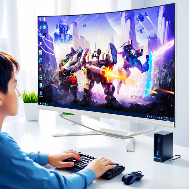 32" Core I7 Pc Gamer I9 Monoblock Curved Monitor Computadora 8GB 16GB 32GB RAM 1TB SSD AIO Computer All in One Pc Gaming
