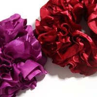 Daou 16cm Stock Large Custom Solid Colors High Elastic Hair Scrunchies High Quality Durable Women Hair Accessories Wholesale