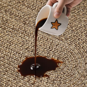 Alfombra de <span class=keywords><strong>yute</strong></span> importada de Bangladesh, estilo Wabi-sabi <span class=keywords><strong>redondo</strong></span>, tapete tejido a mano para sala de estar y sofá, personalizable, sin pegamento - Product Image 6
