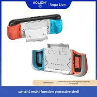 AOLION AL-S219 NS2 Casing Pelindung Konsol dengan Tempat Kartu ABS Penutup Snap-On Modular Anti Gores Aksesori Game Portabel
