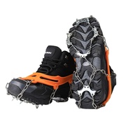 Crampons à glace antidérapants, couvre-chaussures antidérapants pour l'escalade en extérieur, couvre-chaussures antidérapants pour crampons à glace