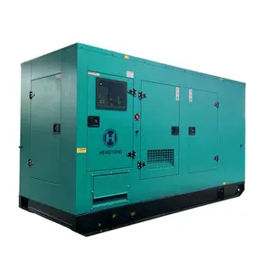 Yuchai 30KW 60KW 100KW 200KW 300KW 500KW 50HZ 60hz 를 위한 침묵하는 작풍 디젤 엔진 발전기 세트