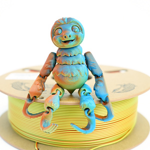 2025 Mat Tri-couleur Bleu/Vert/Orange PLA 3d FDM Imprimante 175mm en 1KG <span class=keywords><strong>Prix</strong></span> de gros <span class=keywords><strong>d</strong></span>'usine - Product Image 2