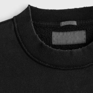 Sweat-shirt à capuche en molleton français personnalisé avec logo, sweat-shirt à capuche pour homme, sweat-shirt à capuche oversize à épaules tombantes pour homme - Product Image 2