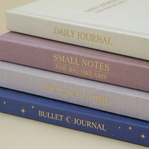 Cuaderno LABON Premium de Tapa Dura con Estampado Dorado, Cuaderno con Puntos, Agenda Diaria con Diseño de Constelaciones, para Regalo de Papelería - Product Image 5