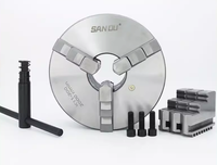 Mandrin de tour SANOU K11 160, K11 80, K11 125, K11 130, K11 160, K11 200, K11 250, mandrin à trois mâchoires auto-centrant, mandrin de tour CNC, 250 mm