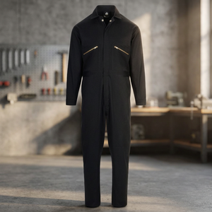 Unisex Worker Uniform Reflective Safety <b>Construction</b> Industrial Jumpsuit Customizable Breathable Waterproof Anti-Wrinkle CE - Product Image 3