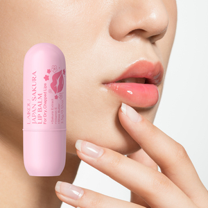 <span class=keywords><strong>Baume</strong></span> à lèvres nourrissant LAIKOU Japon Sakura Vitamine E Beurre de karité Soin des lèvres écologique <span class=keywords><strong>Baume</strong></span> à lèvres hydratant au goût de fruits - Product Image 2